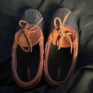 Brown Leather Duck Shoes, kenetrek